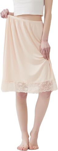 1 Pack Lace Half Slip Underskirt Half Slips for Under Dresses Skirt Extenders Womens Anti Static Half Slip in Saudi Arabia