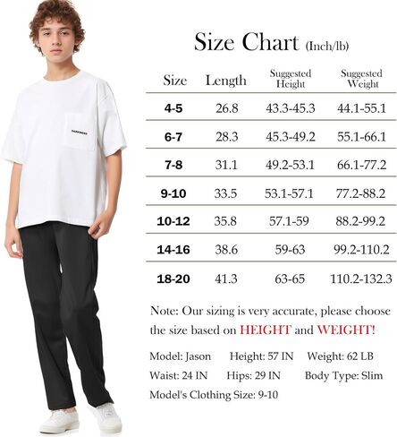 Boys Sweatpants Straight Leg Fit, Boy Athletic Joggers with Open Bottom and Drawstring Pockets for Sports Outdoors in Saudi Arabia