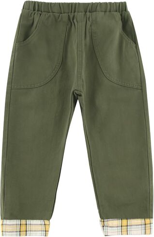 Kids Pants Boys with Solid Color, Boys Slacks Pull on Pants for Spring & Autumn in Saudi Arabia
