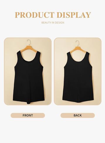 Eytino Womens Plus Size Pheclesuits Crew Neck Discaledless Solids Solid Rompers مع جيوب (1x-5x) in Saudi Arabia