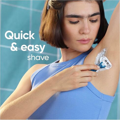 Gillette Venus Smooth Womens Razor Blade Refills, 8 Count, Lubracated to Protect the Skin from Irritation, Basic, 8 Count (Pack of 1) in Saudi Arabia
