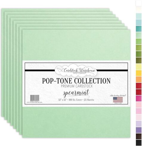 Cardstock Warehouse Pop Tone Blu Raspberry Teal Matte Premium Cardstock Paper - 12 x 12" - 100 Lb. / 270 Gsm - 25 Sheets in Saudi Arabia