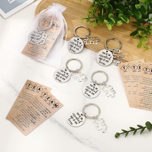 Employee Appreciation Gifts Bulk for Coworker Thank You Gifts Keychain Emotional Support Positive Keychain for Team Staff in Saudi Arabia