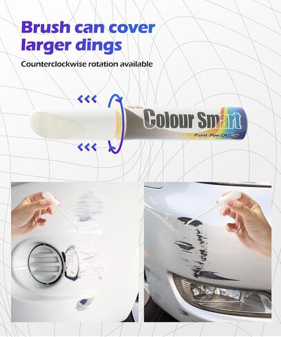 Touch Up Paint Pen,Car Paint Pen,Car Paint Scratch Repair,Car Accessories Car Scratch Remover Pen,Car Touch Up Paint,Car Paint Scratch Repair,Paint Pen for Cars Paint Scratch Repair (White) in Kuwait