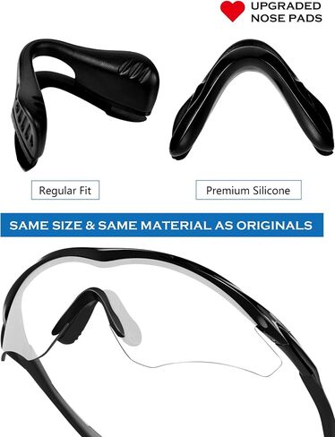 استبدال nosepieces منصات الأنف لأوكلي M2 إطار | M2 Frame XL النظارات الشمسية in Kuwait