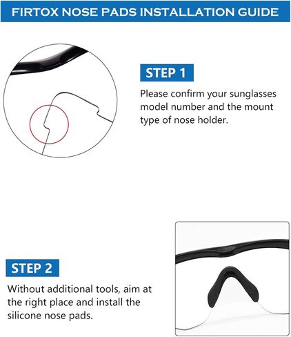 استبدال nosepieces منصات الأنف لأوكلي M2 إطار | M2 Frame XL النظارات الشمسية in Kuwait