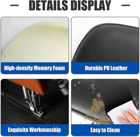 Chopped Razor Tour Pack Backrest Pad Rear Passenger Back Support Fit for Harley Street Glide FLHX Road Glide FLTRX Road King FLHR Electra Glide FLHT Tri Glide 2014-2023 Touring Models in Kuwait