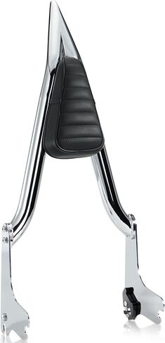 MoKitDora Touring Sissy Bar 1.5" Fat Passenger Backrest for 1997-2008 Harley Road Glide FLTR Road King FLHR Street Glide FLHX Electra Glide FLHT, Chrome in Saudi Arabia