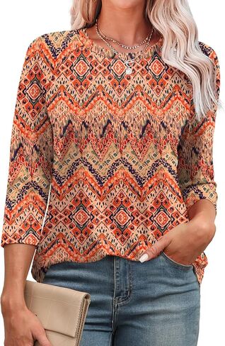 WIHOLL 3/4 طول الأكمام من TOPS SUMMER BASION BUSISIONLATES CASTALEDS 2025 FASHION in Kuwait