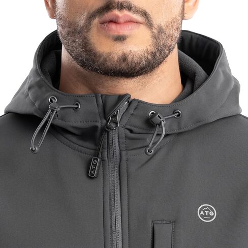 ATG by Wrangler Men's Soft Shell Hooded Jacket in Saudi Arabia