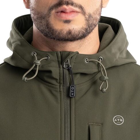 ATG by Wrangler Men's Soft Shell Hooded Jacket in Saudi Arabia