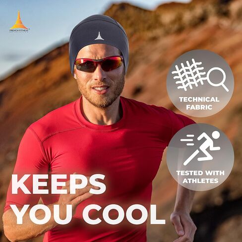 Helmet Liner Sweat Wicking Skull Cap Beanie. Ultimate Performance Moisture Wicking. Fits Under Helmets in Saudi Arabia
