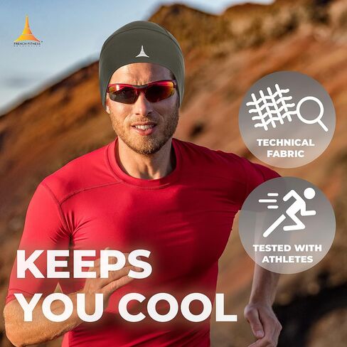 Helmet Liner Sweat Wicking Skull Cap Beanie. Ultimate Performance Moisture Wicking. Fits Under Helmets in Saudi Arabia
