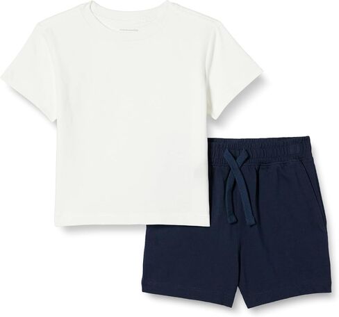 Amazon Essentials Boys and Toddlers' T-Shirt and Shorts Set in Saudi Arabia