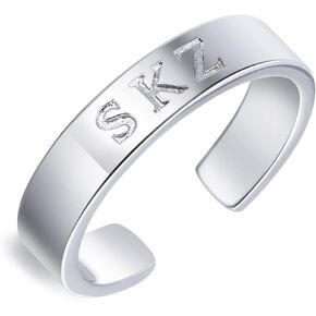 Skz Ring Stray مستوحى من مجوهرات Merch Kpop البقاء معجبين هدايا للبنين والبنات نساء