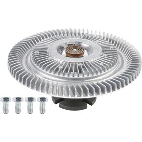 Engine Cooling Fan Clutch Compatible with Jeep Cherokee 1994-2000, Wrangler 1991-1995/1997-1999 2.5L 4.0L Replacement for 4637575AB 52007226 52028428 52079684AB 68064285AA