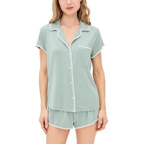 Eberjey Women's Frida Shortie PJ Set