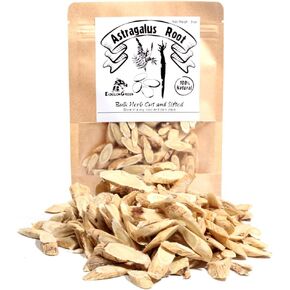 Astragalus Root (MilkVetch/Huangqi/黄芪/正北芪/황기) Astragalus جذر القطع ، الأعشاب المجففة المجففة 3oz (88g)