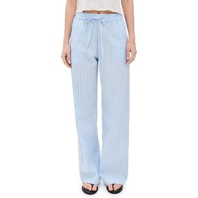 Enza Costa Women's Poplin Resort Pants