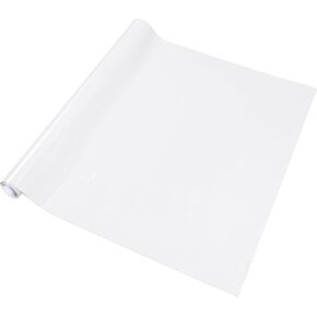 White Protective Car Wrap Film 1.48ft x 59.84inch Exterior Interior Vinyl Wrap Cover 5.5mil 1 Pc PVC Universal