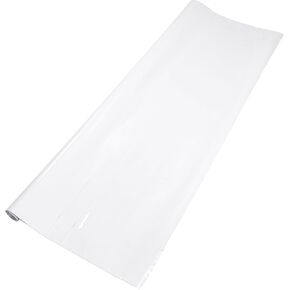 White Protective Car Wrap Film 9.84ft x 59.84inch Exterior Interior Vinyl Wrap Cover 5.5mil 1 Pc PVC Universal