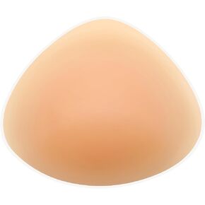 Silicone Breast Form Triangle Mastectomy Prosthesis Concave Bra Enhancer Insert for Swimming Suit (One Piece)