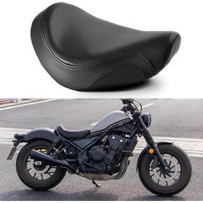 Motorcycle Front Rider Solo Seat Silicone Cushion Compatible with Rebel 300 CMX300 Rebel 500 CMX500 2017-2025