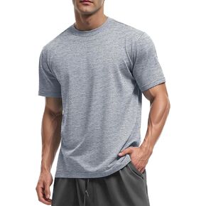 Magcomsen Men's Men Short Suge Sun Shirts Quick Dry Dry Thirts Therts Heaking Running Gyut Gym Rash Guard