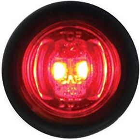 United Pacific 36849b 2 LED Mini التخليص/Marker Light (عدسة Amber LED/Amber)