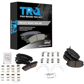 TRQ Brake Pads Ceramic Compatible with 2018-2020 Hyundai Kona