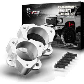 MZS 3" Front Leveling Kit Lift Suspension Strut Spacers Compatible with Tundra 1999-2006/Sequoia 2000-2007 2WD 4WD