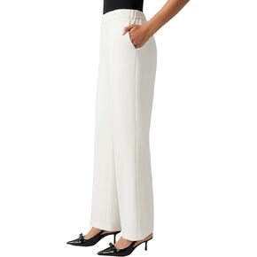 Kasper Women's Pull on Elastic Back Trouser