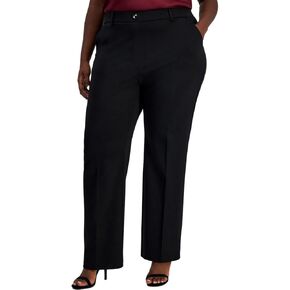 Kasper Women's Pull on Faux Fly Trouser