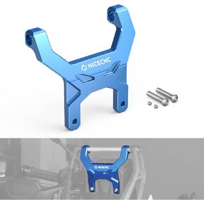 Blue Dash Stabilizer Aluminum Compatible with Yamaha Tenere 700 /XTZ700 2019 2020 2021 2022 2023, Anti-Vibration Bracket, Anti-Shake Support, Tenere 700 Accessories