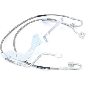 Rough Country Front Stainless Brake Lines for 2017-2022 Ford Super Duty - 89709