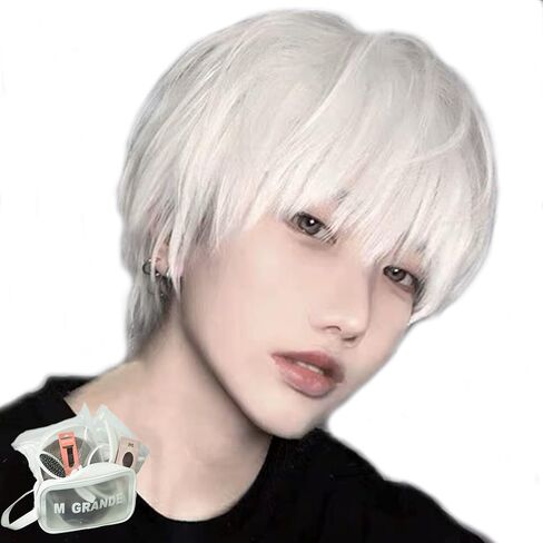 WIG Premium Line 【Active Top Stylist Product】 6 عناصر تعيين خط داخلي للرجال الباروكة الأصليين على الوجه in Kuwait