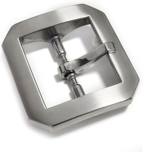 Heavy Duty Stainless Steel 1.5" -1.57"(3.8-4cm Wide Single Prong octagonal shape Belt Buckle in Kuwait