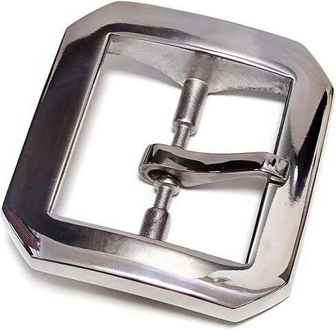 Heavy Duty Stainless Steel 1.5" -1.57"(3.8-4cm Wide Single Prong octagonal shape Belt Buckle in Kuwait