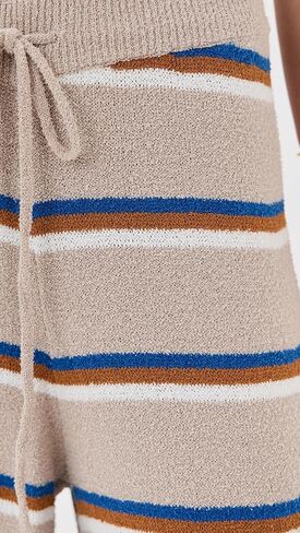 LE BOP Women's Striped Wide Leg Pants in Saudi Arabia