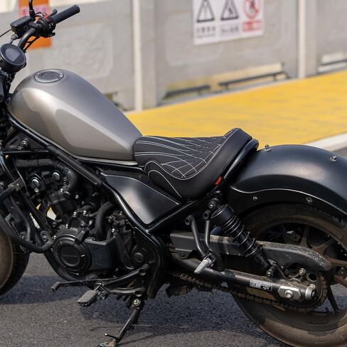 دراجة نارية راكب مقعد منفرد وسادة السيليكون متوافقة مع المتمردين 300 CMX300 REBEL 500 CMX500 2017-2025 in Kuwait