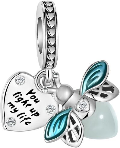 10 Pack Charms Sets 925 Sterling Silver fits Bracelets and Necklace Pendant Bead Charms Jewelry Gift for Women Family Friends in Saudi Arabia