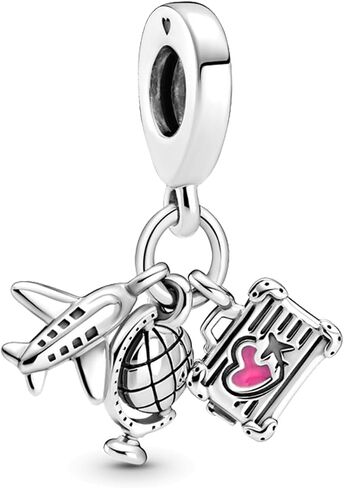 10 Pack Charms Sets 925 Sterling Silver fits Bracelets and Necklace Pendant Bead Charms Jewelry Gift for Women Family Friends in Saudi Arabia