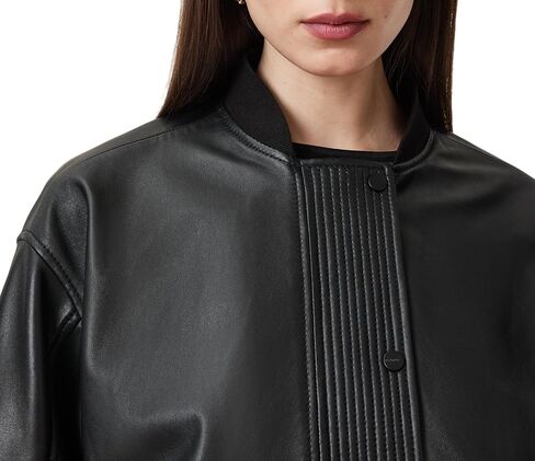 Women's Sofi Leather Bomber in Saudi Arabia