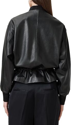 Women's Sofi Leather Bomber in Saudi Arabia