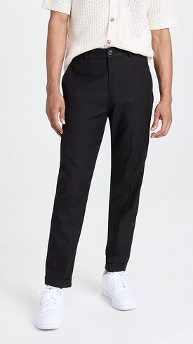 Vince Men's Tapered Cuffed Trousers in Kuwait