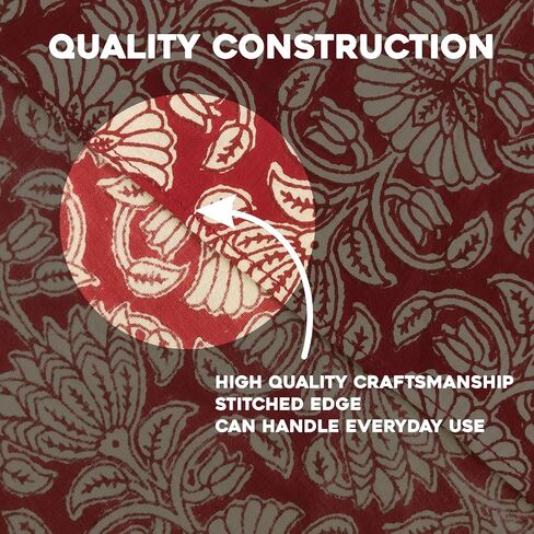 AVKA Studio Bandanas for Women, Men, Unisex - 22"x22" - 2 Pack, 100% Cotton, Soft Printed Bandana for Head, Hair, Neck in Saudi Arabia