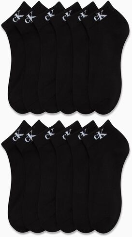 Calvin Klein Women's Quarter Socks - 12-Pack Performance Cushioned Ankle Running Socks for Womens Athletic Use (Sizes 4-10) in Saudi Arabia