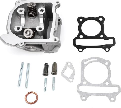 Mokuo Cylinder Top End Kit for Chinese GY6 50cc 139QMA 139QMB Engine,50MM Inner Diameter in Kuwait