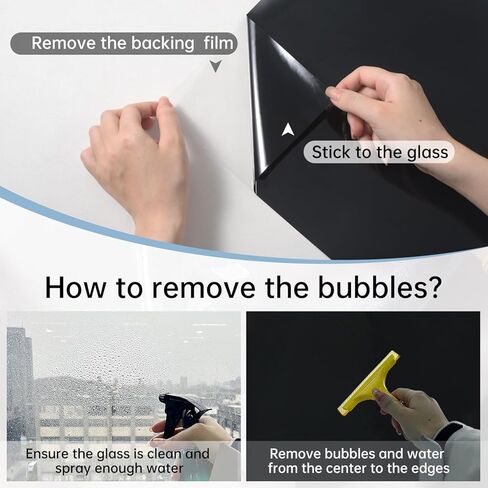 Window Film Heat Blocking One Way Window Privacy Film See Out Not in Blue Silver 17.7"X118" Home Window Tint Film Sun Blocking Heat Reflective Removable Windows Sticker for Balcony Office Car House in Kuwait