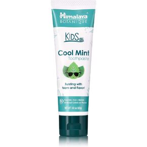 Himalaya Botanique Kids Toothpaste Variety Pack, Bubble Gum, Orange & Cool Mint Flavors to Reduce Plaque and Keep Kids Brushing Longer, 4 oz, 3 Pack in Saudi Arabia
